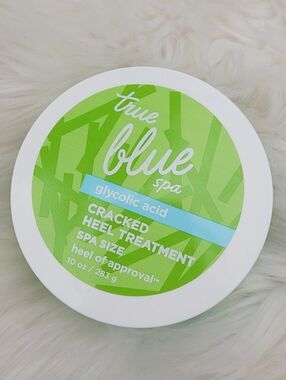 Bath & Body Works True Blue Spa Glycolic Acid Cracked Heel Treatment 10 oz.